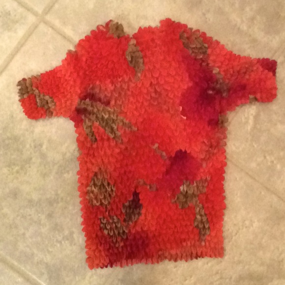 Orange Lucia Lukken Shirt - Picture 4 of 7